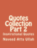 Quotes Collection Part 2: Inspirational Quotes