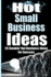 Hot Small Business Ideas: 25 Smokin' Hot Start Up Business Ideas To Spark Your Entrepreneurship Creativity And Have You In Business Fast!