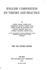 English Composition in Theory and Practice