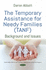 The Temporary Assistance for Needy Families (TANF): Background and Issues