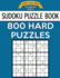 Sudoku Puzzle Book, 800 Hard Puzzles: Single Difficulty Level for No Wasted Puzzles