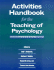 Activities Handbook for the Teaching of Psychology, Vol. 4