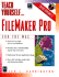 Teach Yourself...Filemaker Pro for the Mac