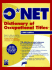 The O*Net Dictionary of Occupational Titles 1998-1999 (O'Net Dictionary of Occupational Titles. (Paper))