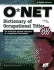 The Onet Dictionary of Occupational Titles 2001 (Onet Dictionary of Occupational Titles, 2001 (Paper))