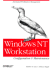 Windows Nt Workstation Configuration and Maintenance: Automated Workstation Management