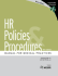 Hr Policies and Procedures Manual for Medical Practices
