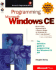 Programming Microsoft Windows Ce