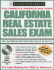 California Real Estate Sales Exam [With Cdrom]