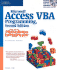 Microsoft Access Vba Programming for the Absolute Beginner [With Cd-Rom]