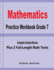 Mathematics Practice Workbook Grade 7: Complete Content Review Plus 2 Full-length Math Tests