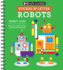 Brain Games-Sticker By Letter: Robots (Sticker Puzzles-Kids Activity Book)