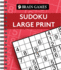 Brain Games-Sudoku Large Print (Red)