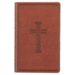 KJV Holy Bible, Giant Print Standard Size Faux Leather Red Letter Edition - Ribbon Marker, King James Version, Brown