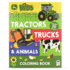 John Deere Kids Coloring Book for Little Farm and Tractor Lovers; Includes Perforated Pages and Bonus Sticker Sheet