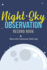 Night Sky Observation Record Book: Moon and Telescope Field Logs