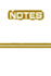 Notes: (6" X 9") Notebook (160 Pages-College Ruled Notepad)