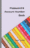 Password & Account Number Book: Never Forget the Password Again (Password Book)