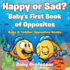 Happy or Sad? Baby's First Book of Opposites - Baby & Toddler Opposites Books