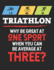 Mein Triathlontagebuch: Trainingstagebuch Fr Alle Triathleten? Laufen, Schwimmen, Radfahren? Logbuch Fr ber 300 Eintrge? Grozgiges A4+ Format? Motiv: Be Average (German Edition)