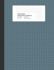 Graph Paper Composition Notebook: Faded Blue, Grid Paper Notebook, Quad Ruled, 4 Square Per Inch (4x4), 100 Sheets, 200 Pages (Large, 8.5 X 11)