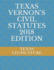 Texas Vernon's Civil Statutes 2018 Edition