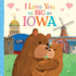 I Love You as Big as Iowa: a Sweet Love Board Book for Toddlers, the Perfect Mother's Day, Father's Day, Or Shower Gift!