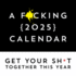 A F*Cking 2025 Wall Calendar: Get Your Sh*T Together This Year (Funny Monthly Calendar With Stickers, White Elephant Gag Gift for Adults) (Calendars & Gifts to Swear By)