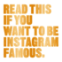 Read This If You Want to Be Instagram Famous: 50 Secrets By 50 of the Best