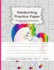 Handwriting Practice Paper: 100 Pages Blank Working Sheets I 8, 5 X 11 " I Softcover I for Kindergarten, 1st Grade, 2nd Grade, 3rd Grade I Preschoolers I Homeschooling I Gift Idea for Young Students