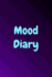 Mood Diary: Purple and Black Gradient Background