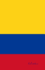 Colombia: Flag Notebook, Travel Journal to Write in, College Ruled Journey Diary