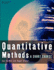 Quantitative Methods: a Short Course