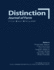 Distinction. Journal of Form. V1(1) Spring 2025