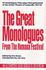 The Great Monologues From the Humana Festival (Monologue Audition Series)
