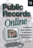 Public Records Online...the National Guide to Private & Government Online Sources of Public Records