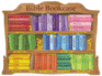 Bible Bookcase Wall Chart- Laminated