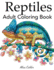 Reptiles Adult Coloring Book (Animal Coloring Books)