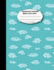 Composition Notebook Graph Ruled Paper 8.5 X 11" 200 Page 4x4 Grid Per Inch, Blue Cloud Japanese Pattern: Large Composition Book Journal for School Student/Teacher/Office