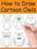 How to Draw Cartoon Owls