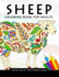 Sheep Coloring Book for Adults: Stress-relief Coloring Book For Grown-ups