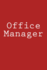 Office Manager: Notebook