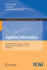 Applied Informatics: First International Conference, Icai 2018, Bogot, Colombia, November 1-3, 2018, Proceedings