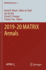 2019-20 Matrix Annals (Matrix Book Series, 4)