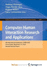 Computer-Human Interaction Research and Applications