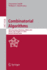 Combinatorial Algorithms: 26th International Workshop, Iwoca 2015, Verona, Italy, October 5-7, 2015, Revised Selected Papers