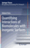 Quantifying Interactions of Biomolecules With Inorganic Surfaces