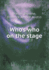 Who's Who on the Stage 1908