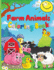 Farm Animals Coloring Book: A Cute Farm Animal Coloring Book for Kids Ages 3-8 Cow, Horse, Pig, and Many Many More