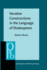 Vocative Constructions in the Language of Shakespeare (Pragmatics & Beyond New Series)